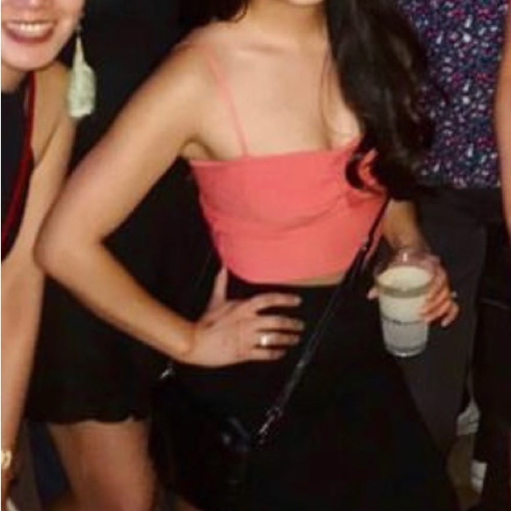 Aritzia knit cropped tank